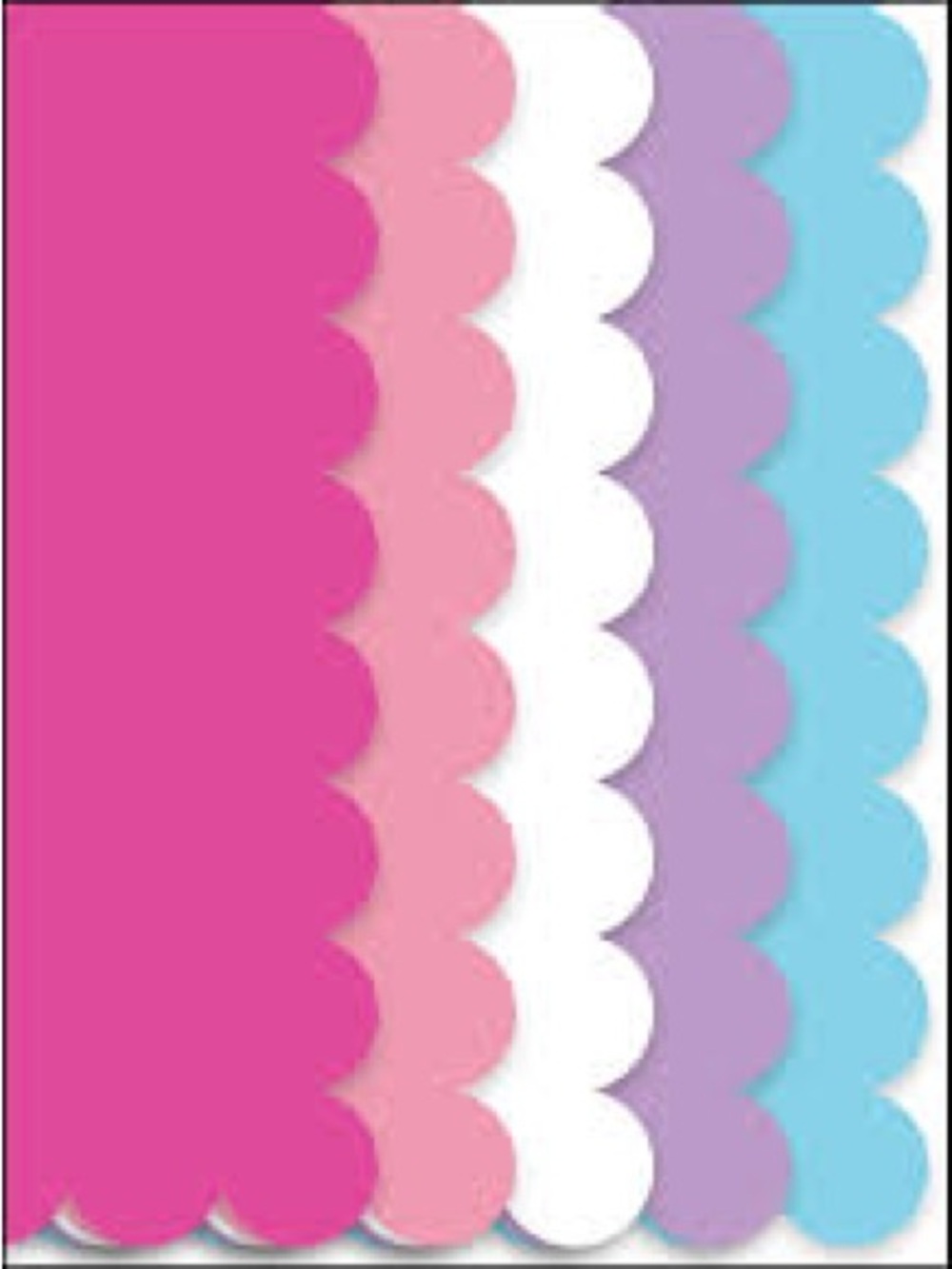 Scalloped Tissue Paper